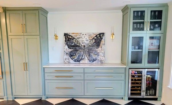 Custom Buffet Serving Cabinet Little Rock Arkansas