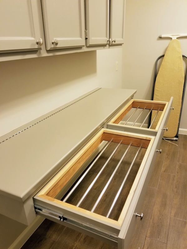 Custom Clothes Drying Cabinet Drawer Little Rock