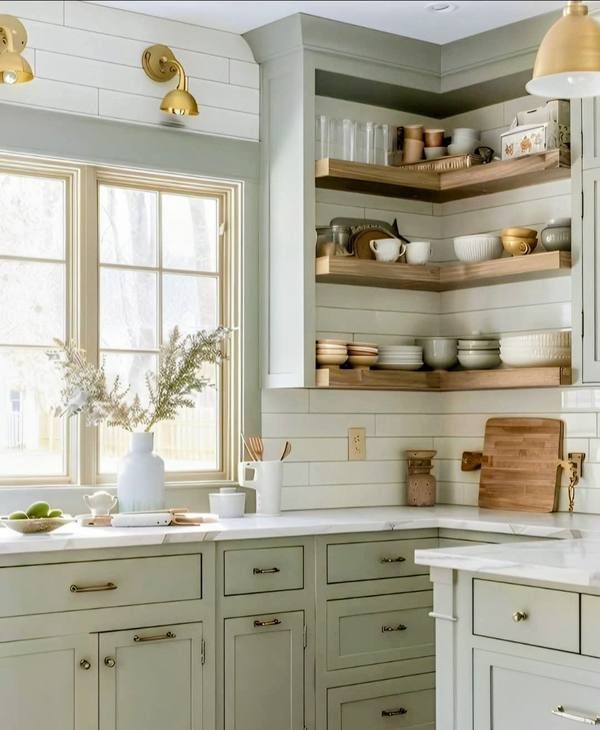 White Oak Open Shelf Cabinet Little Rock Arkansas