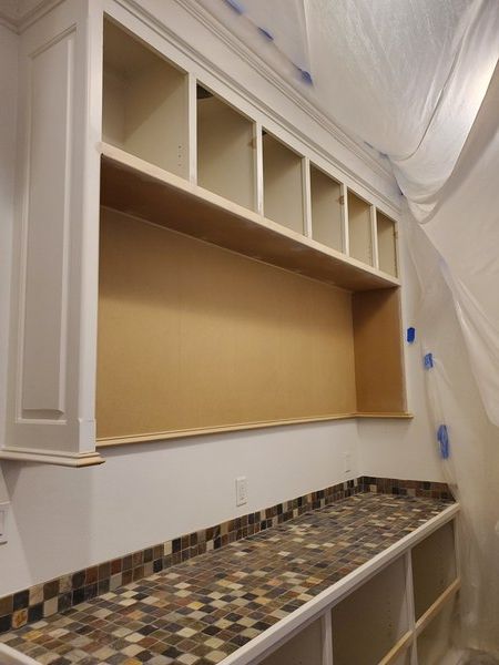 Laundry Cabinet Clothes Hanging Conversion Little Rock