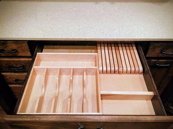 Custom Silverware Knife Drawer Insert Little Rock