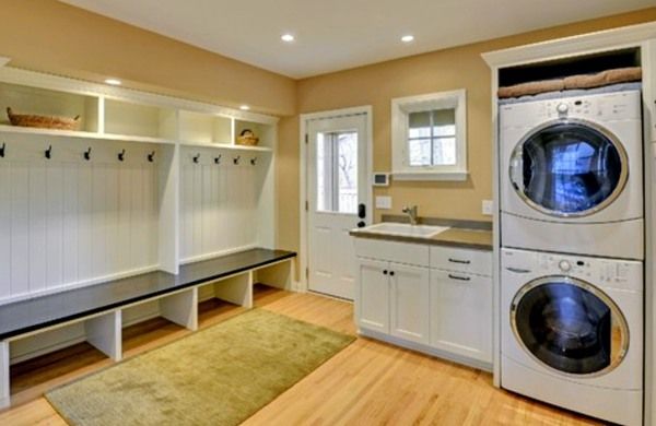 Laundry Room Storage Bench Seating Arkansas