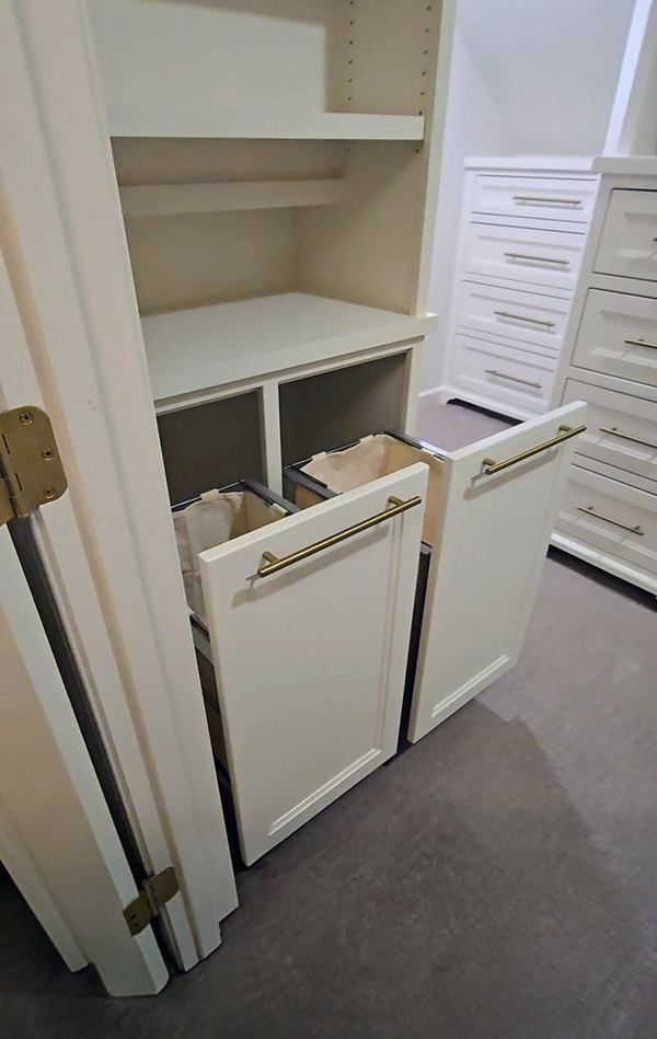 Master Closet Laundry Bins Little Rock Arkansas