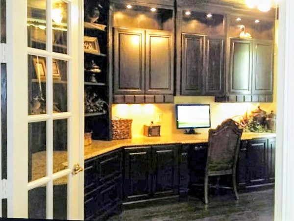 Home Office Raised Panel Red Oak Little Rock
