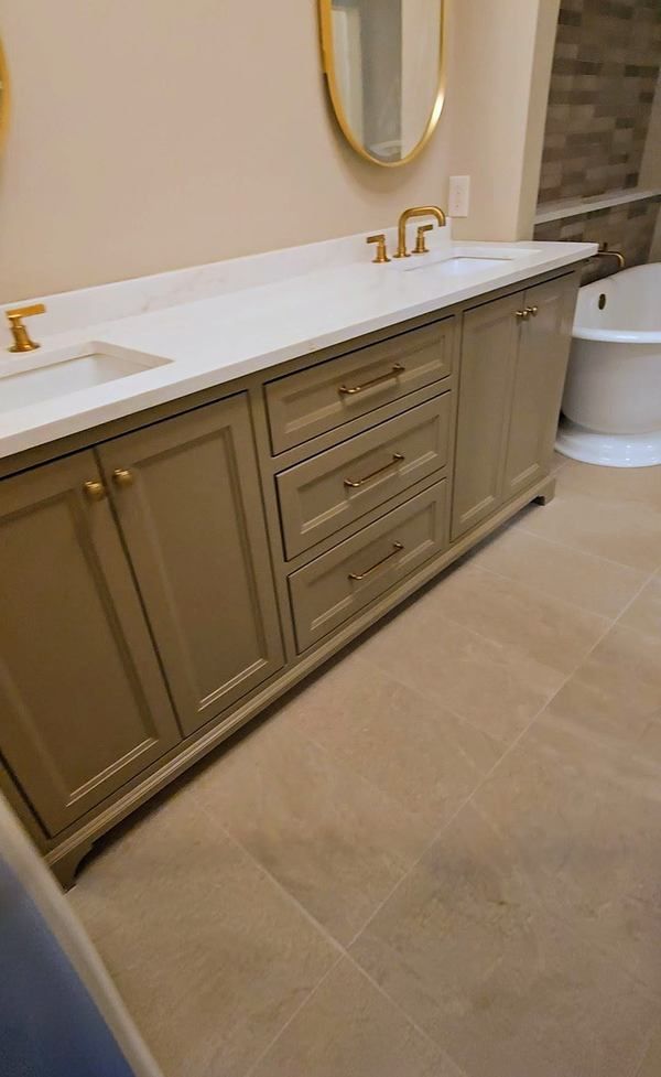 Wedge Profile Vanity Flat Panel Door Little Rock