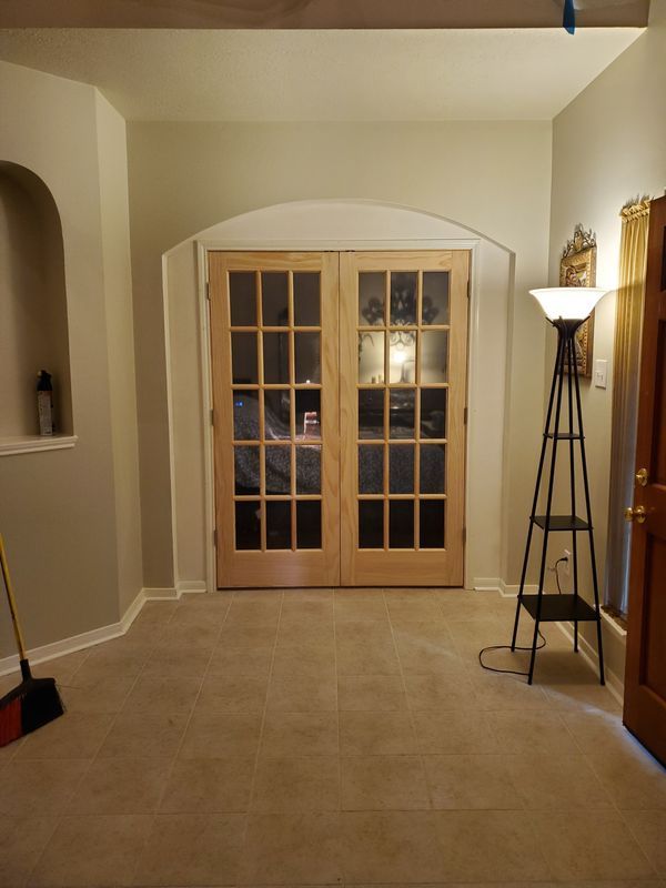 French Door Installation Drywall Surround Little Rock