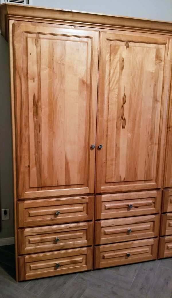 Rustic Maple Bedroom Armoire Little Rock Arkansas