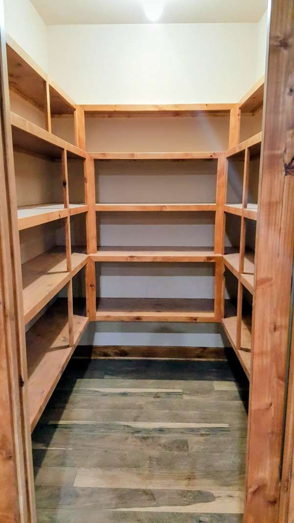 Custom Walk In Pantry Shelving Little Rock