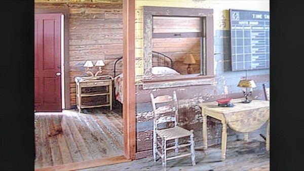 1900s Train Station Guest House Interior Little Rock